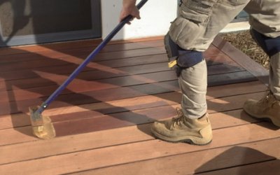 Can you stain over a stained deck?