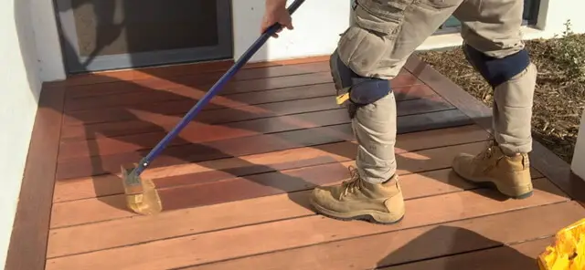 Can you stain over a stained deck?