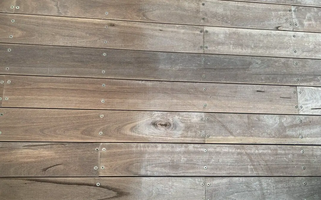 Is your Deck fuzzy after power washing? Here’s how you fix it…