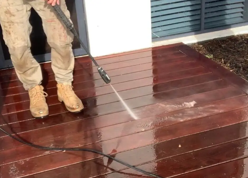 How to Pressure Wash a Deck Before Staining…