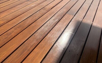 If your deck stain is still tacky after 24 hours, do this now!