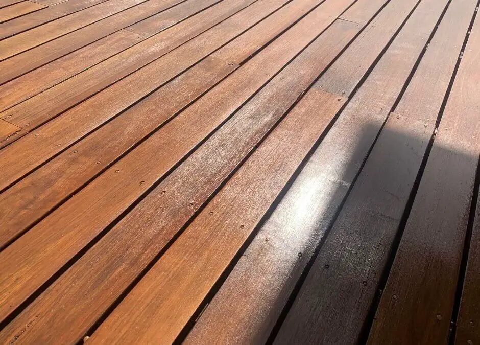 If your deck stain is still tacky after 24 hours, do this now!