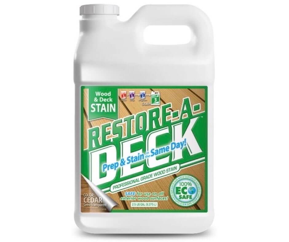 One of the best water based deck stain