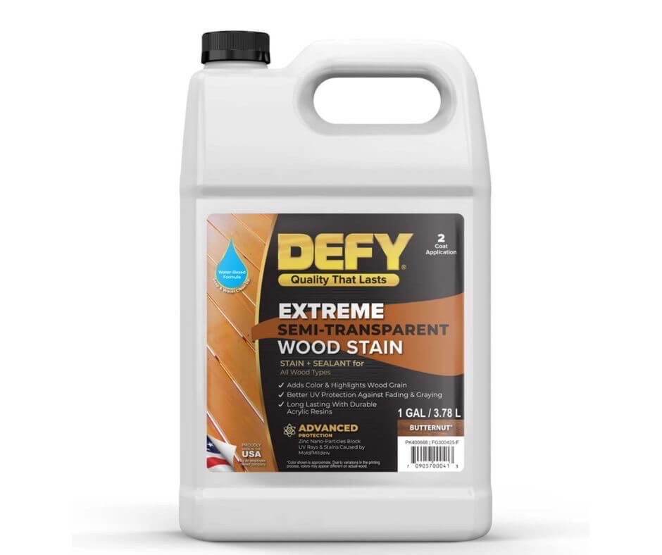 Defy Extreme Water Based Deck Stain