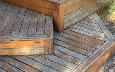 Is Your Deck Stain Peeling? This is how you fix it…