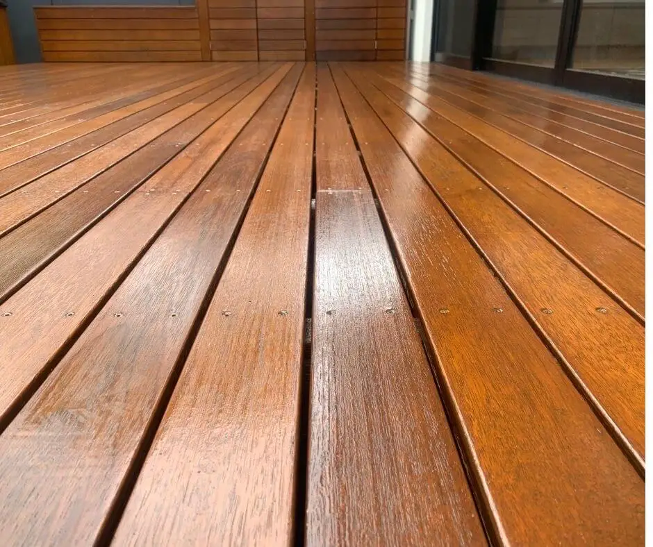 it rained after i stained my deck