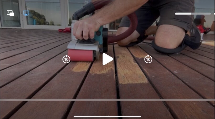 Deck Sanding Course Deck Sanding Course